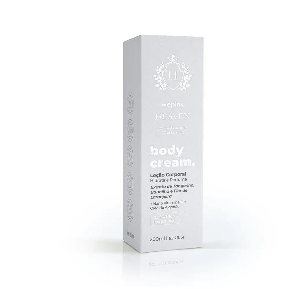 Body Cream Heaven Desodorante Hidratante 200ml - Wepink - foto 5