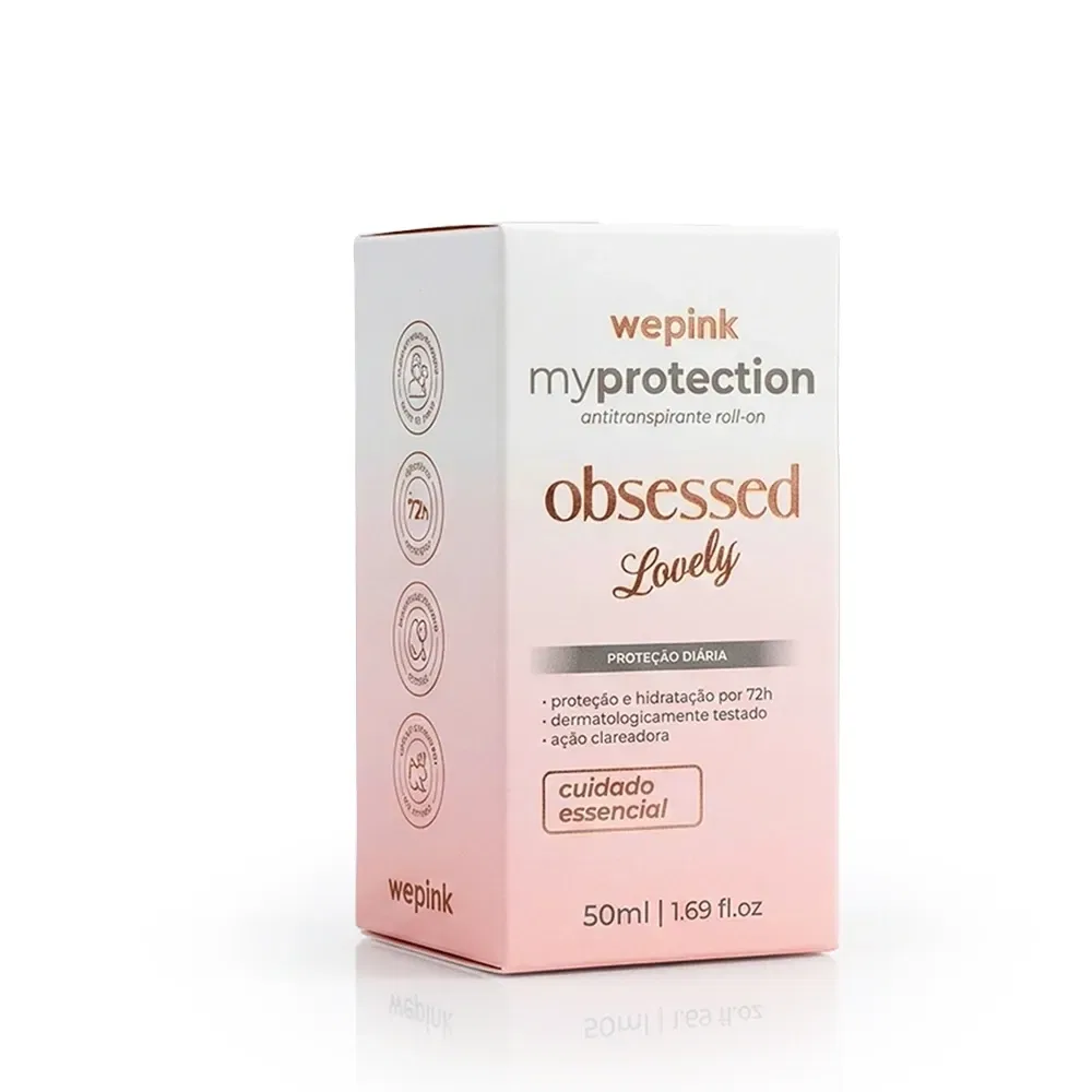 Desodorante Antitranspirante Roll-on MyProtection Obsessed Lovely 50ml - Wepink - foto 5