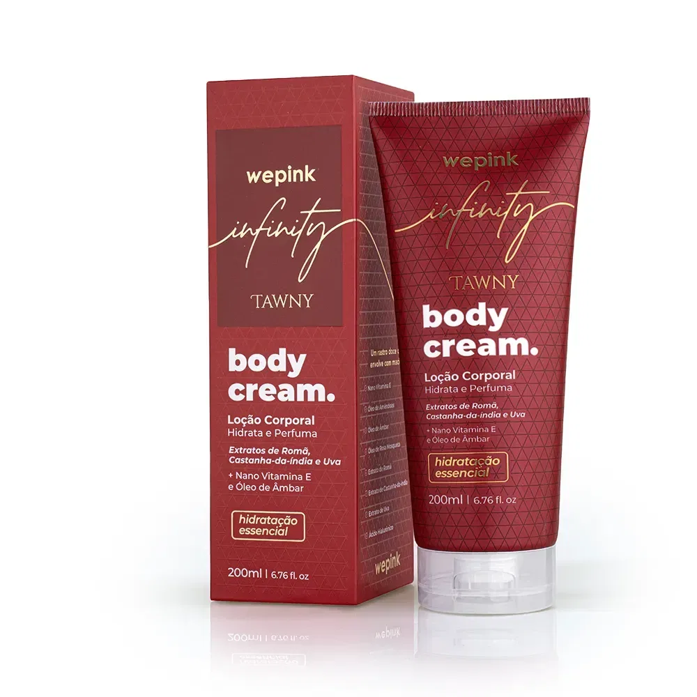 Body Cream Infinity Tawny Desodorante Hidratante 200ml - Wepink - foto 1