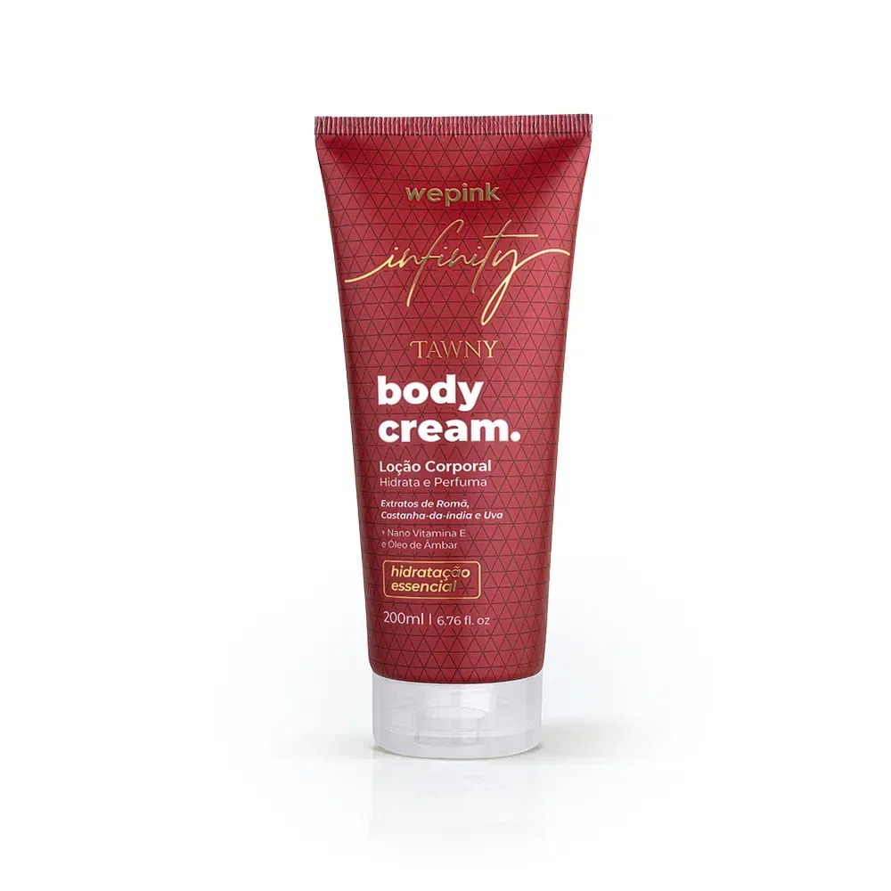 Body Cream Infinity Tawny Desodorante Hidratante 200ml - Wepink - foto 4