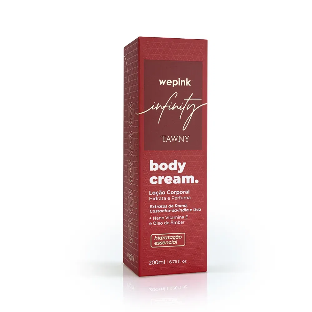 Body Cream Infinity Tawny Desodorante Hidratante 200ml - Wepink - foto 5