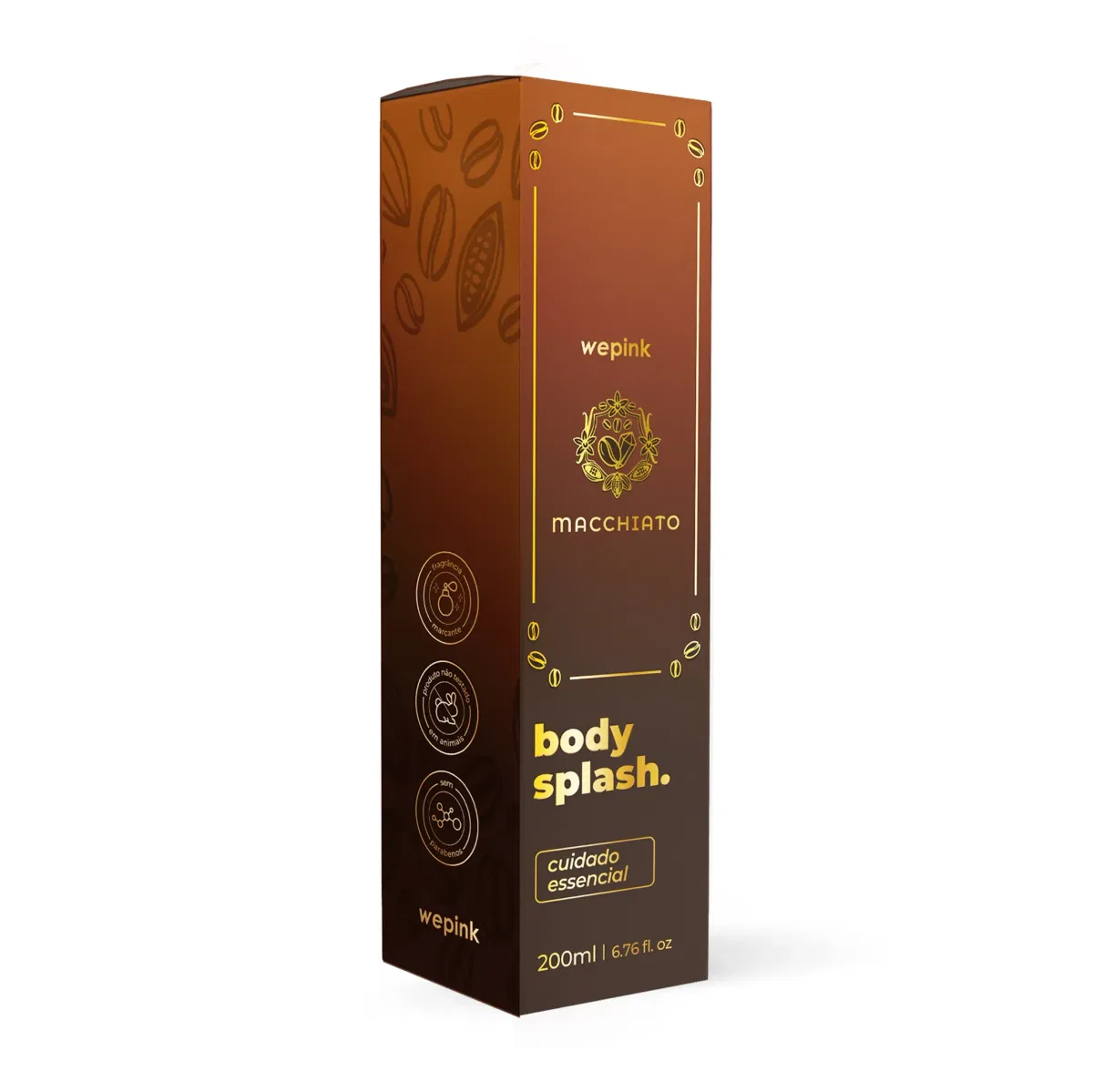 Body Splash Macchiato Desodorante Colônia 200ml - Wepink - foto 4