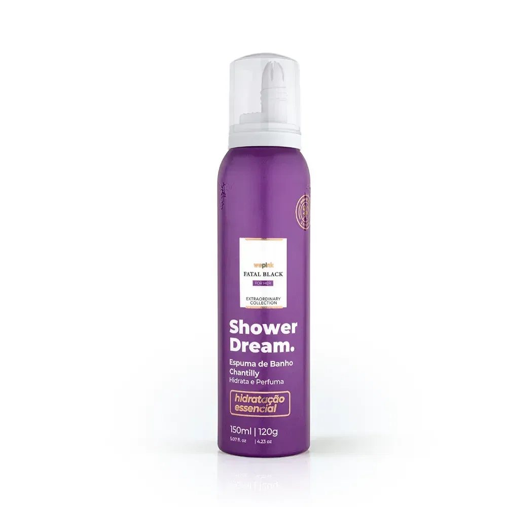 Espuma de Banho Shower Dream Fatal Black For Her 150ml - Wepink - foto 4