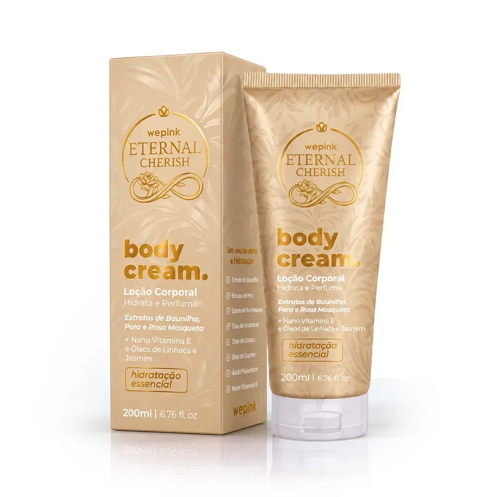 Body Cream Eternal Cherish Desodorante Hidratante 200ml - Wepink - foto 1