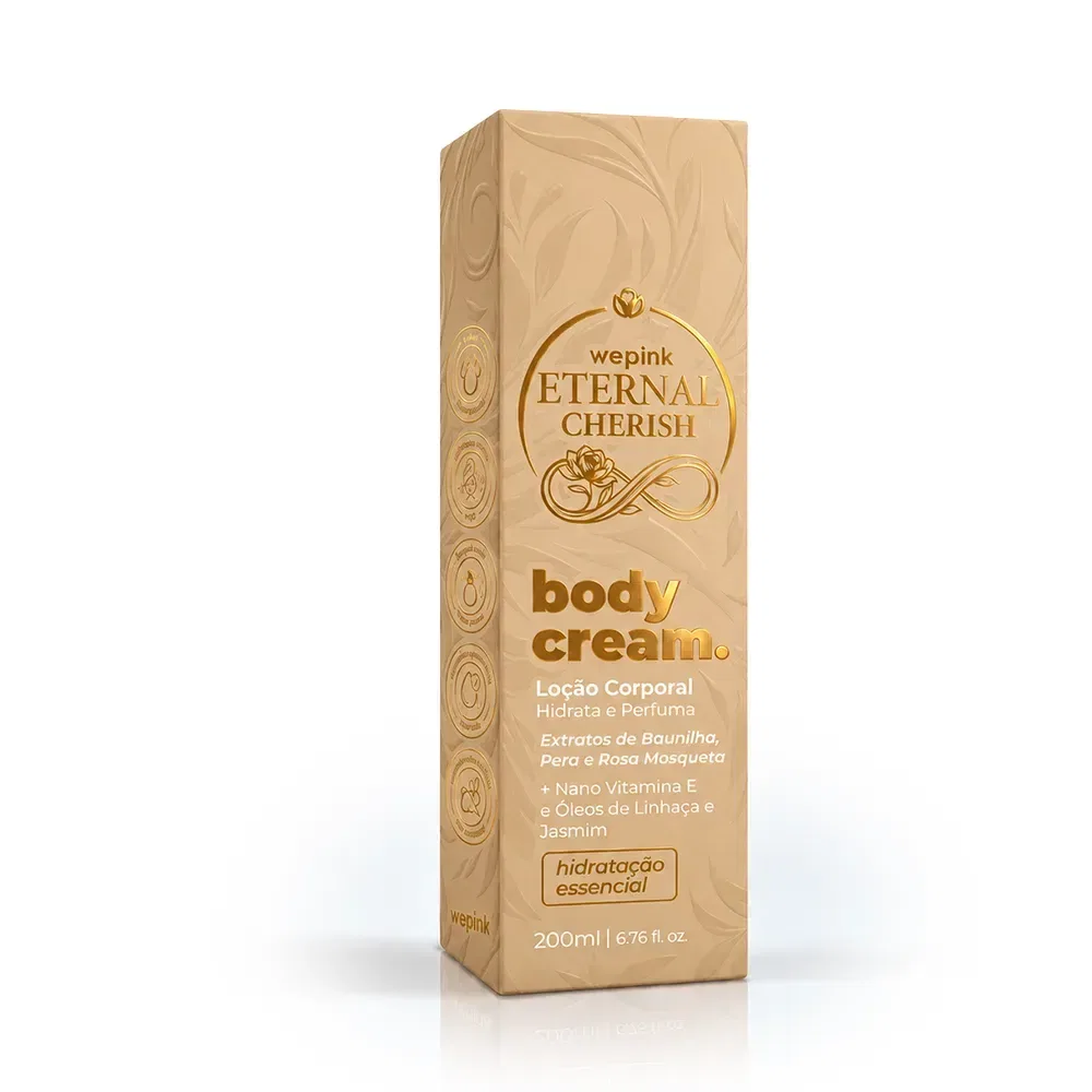 Body Cream Eternal Cherish Desodorante Hidratante 200ml - Wepink - foto 5
