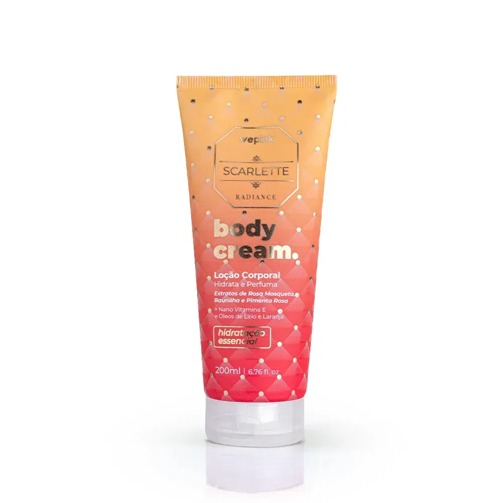 Body Cream Scarlette Radiance Desodorante Hidratante 200ml - Wepink - foto 4