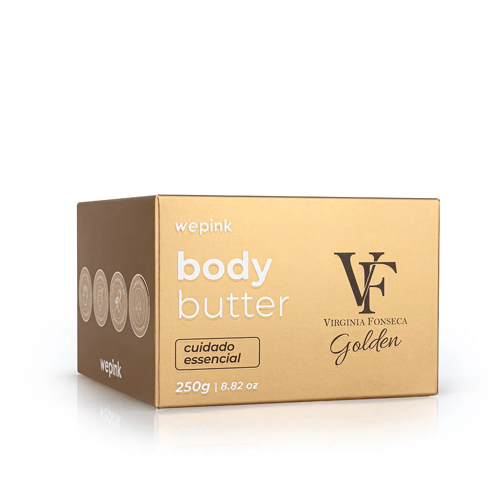 Body Butter VF Golden Manteiga Corporal 250g - Wepink - foto 5