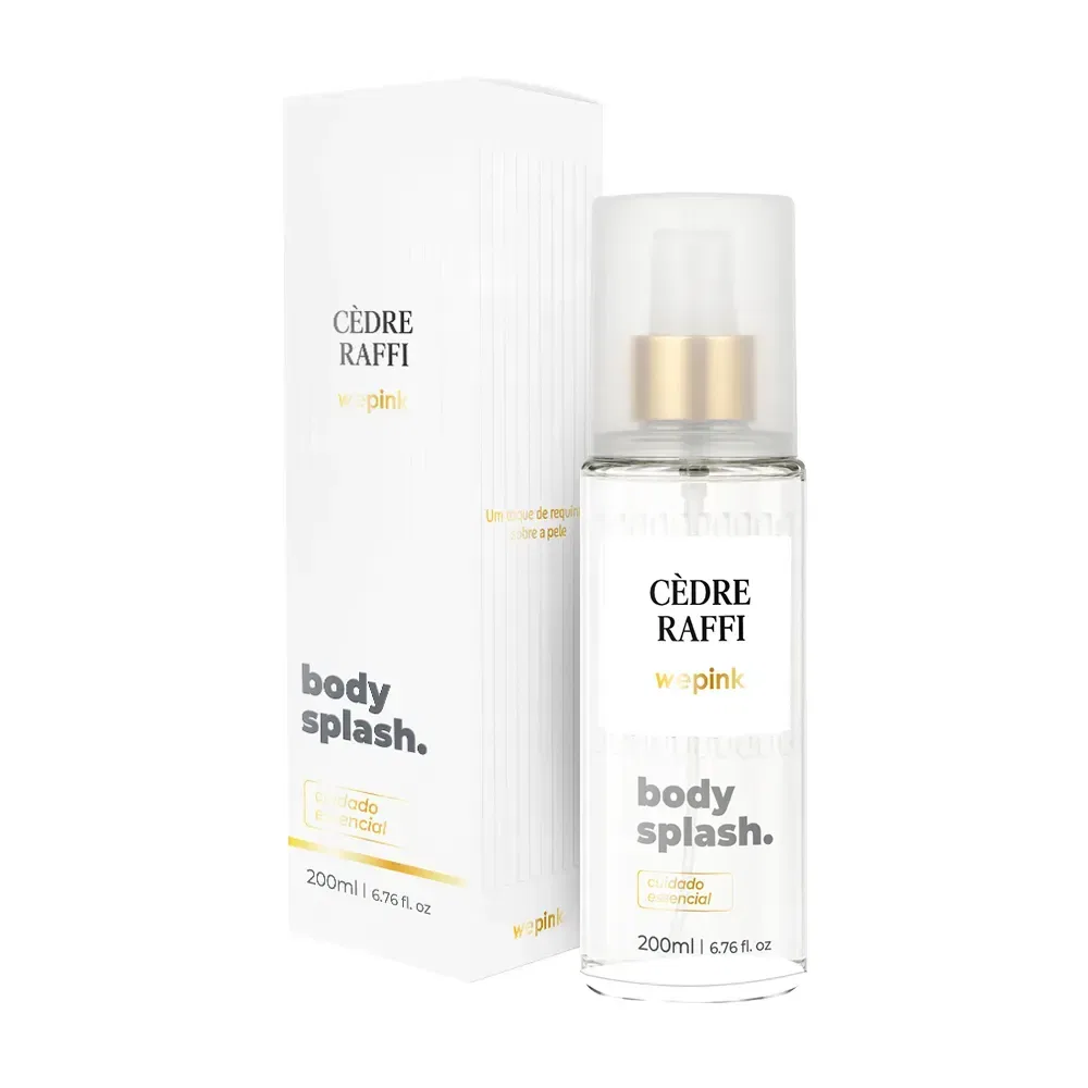Body Splash Cèdre Raffi Desodorante Colônia 200ml - Wepink - foto 1