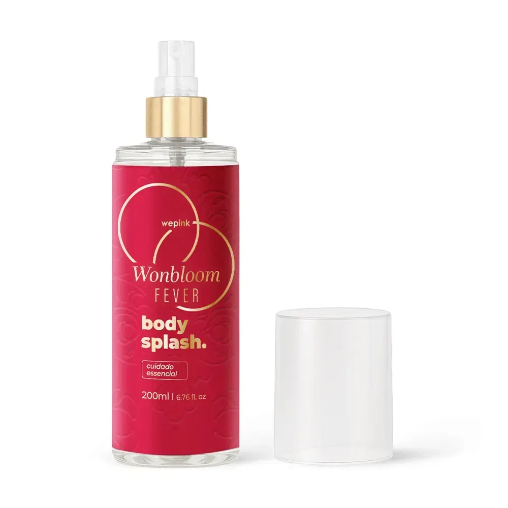 Body Splash Wonbloom Fever Desodorante Colônia 200ml - Wepink - foto 2