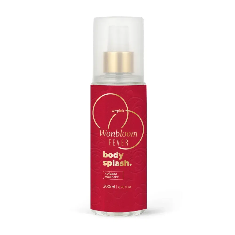 Body Splash Wonbloom Fever Desodorante Colônia 200ml - Wepink - foto 3