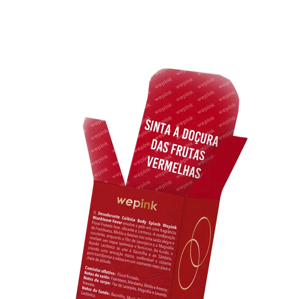 Body Splash Wonbloom Fever Desodorante Colônia 200ml - Wepink - foto 5