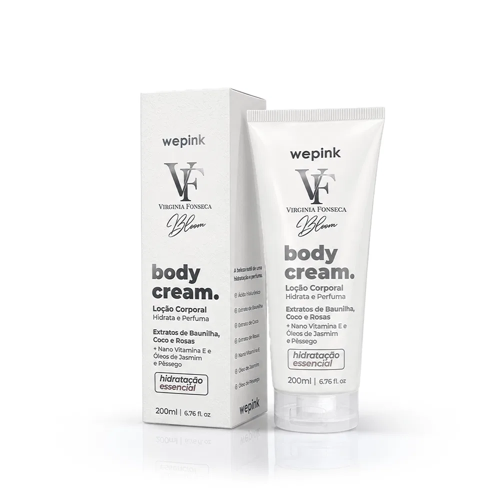 Body Cream VF Bloom Desodorante Hidratante 200ml - Wepink - foto 1