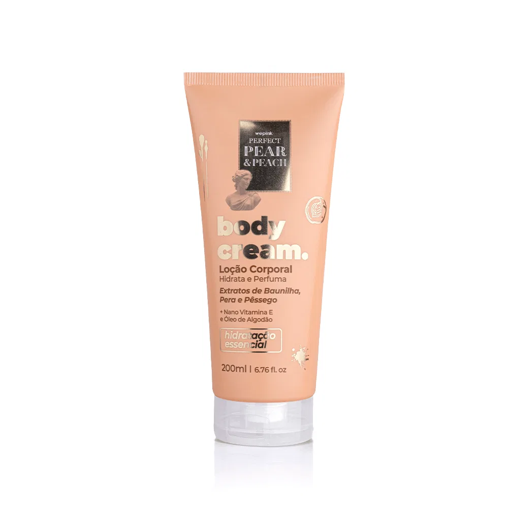 Body Cream Perfect Pear & Peach Desodorante Hidratante 200ml - Wepink - foto 4