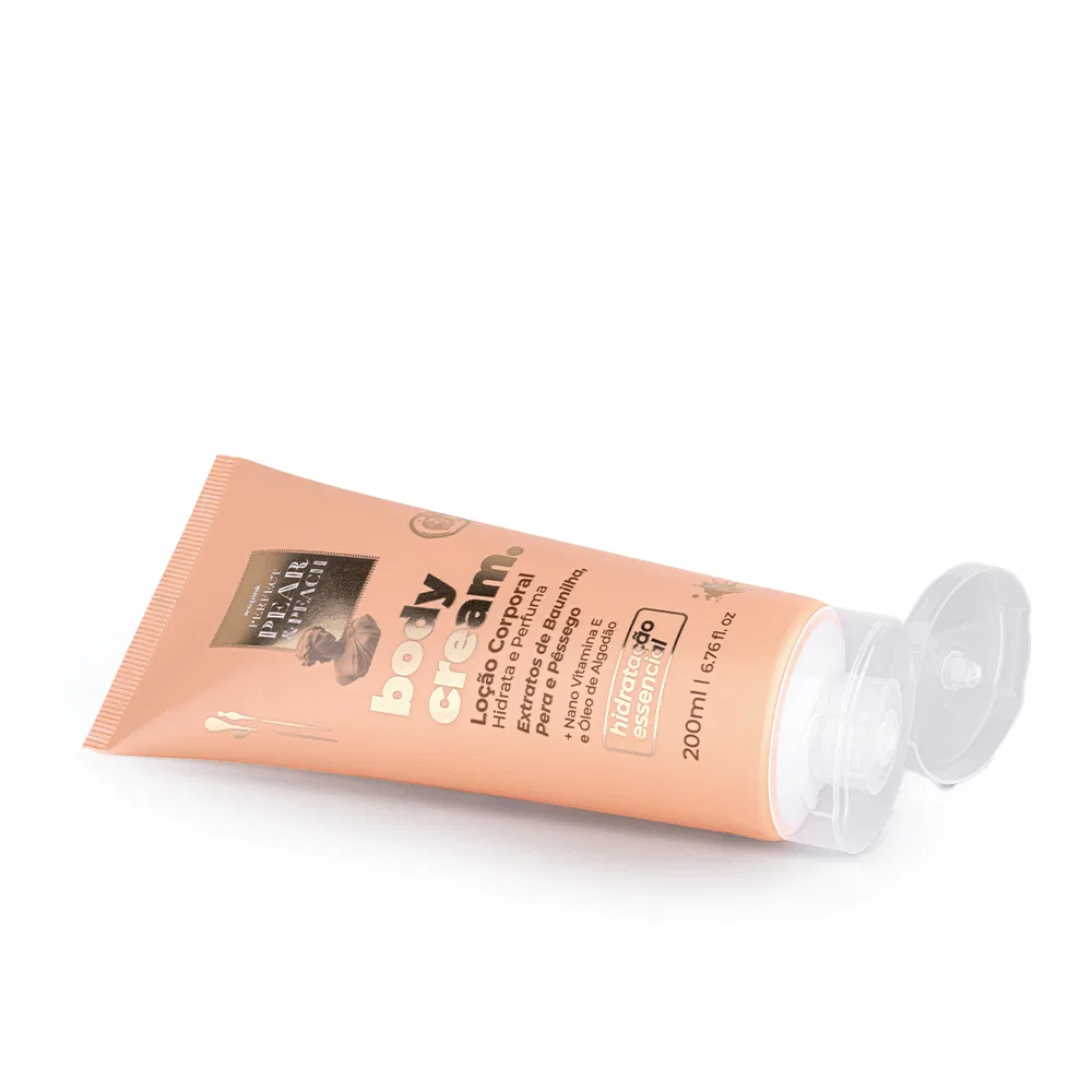 Body Cream Perfect Pear & Peach Desodorante Hidratante 200ml - Wepink - foto 5